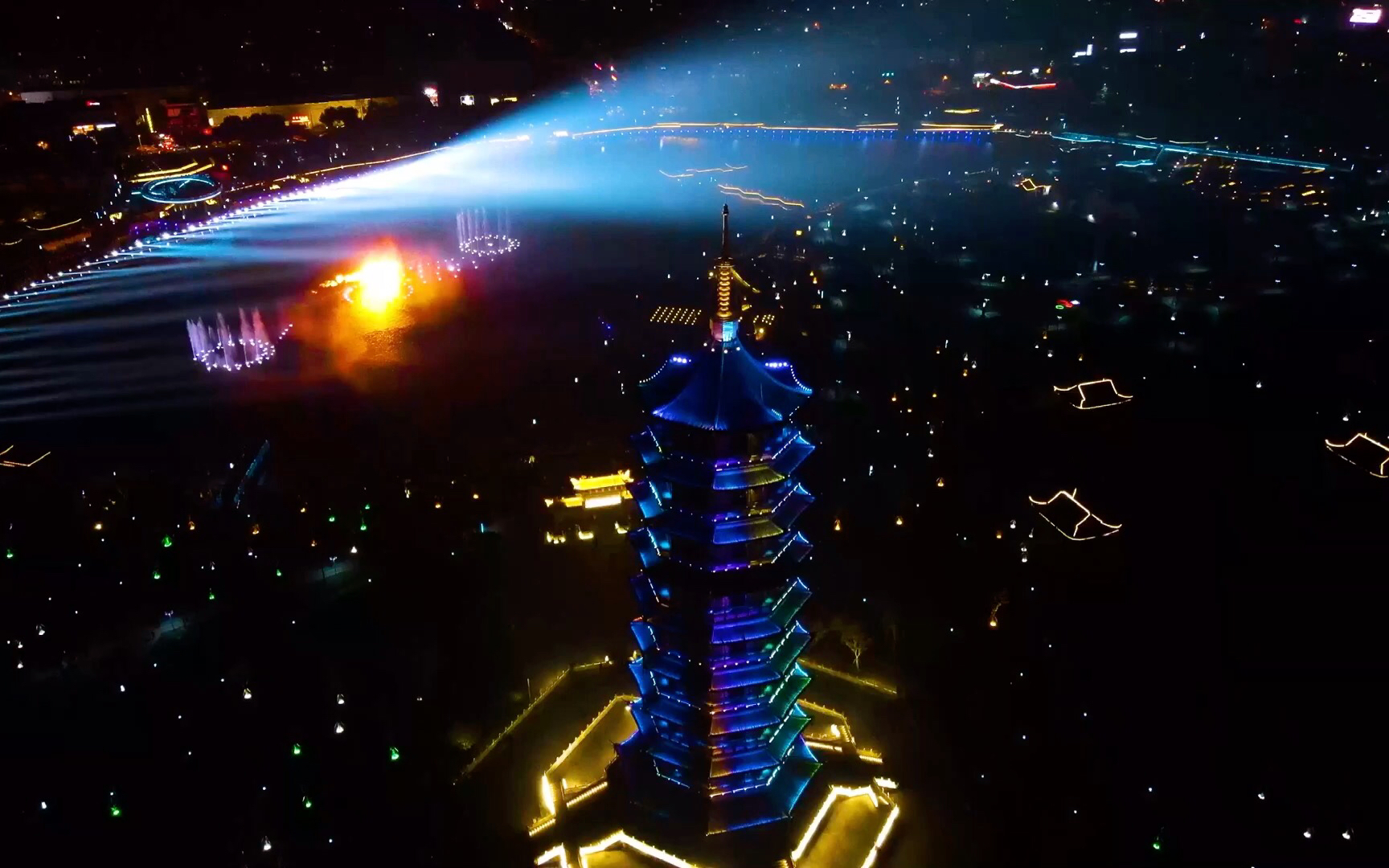 句容葛仙湖公园大圣塔