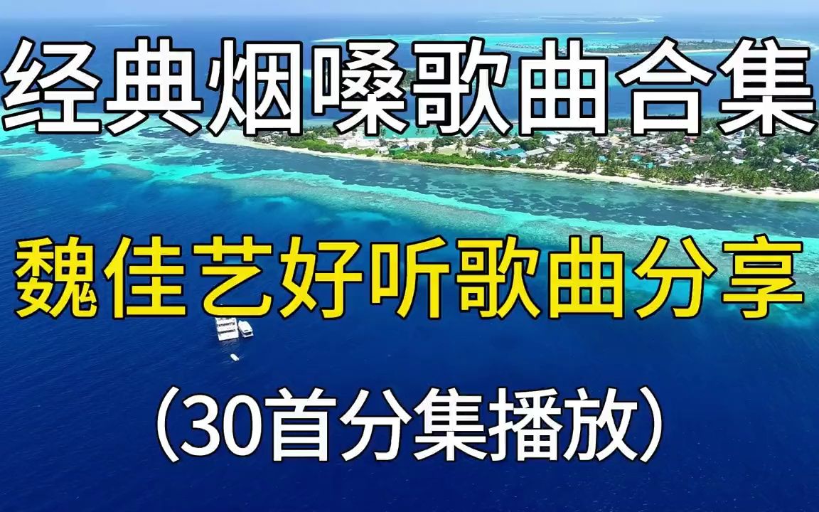 经典烟嗓歌曲合集,魏佳艺好听歌曲分享,每一首都超好听的!哔哩哔哩bilibili