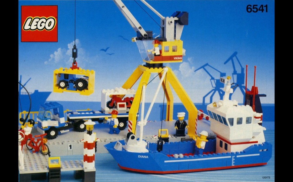 乐高 城镇 6541 海港码头 速组评测