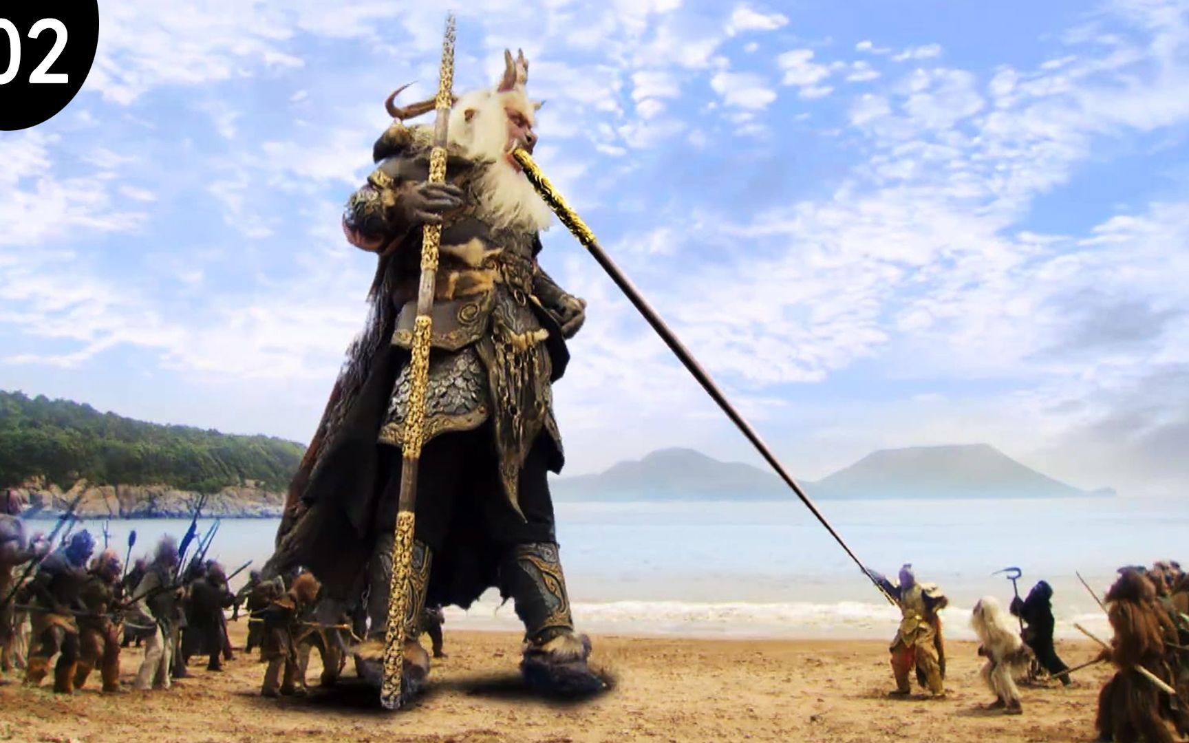 新西游记02孙悟空东海抢夺金箍棒大战牛魔王夜闹阎王殿