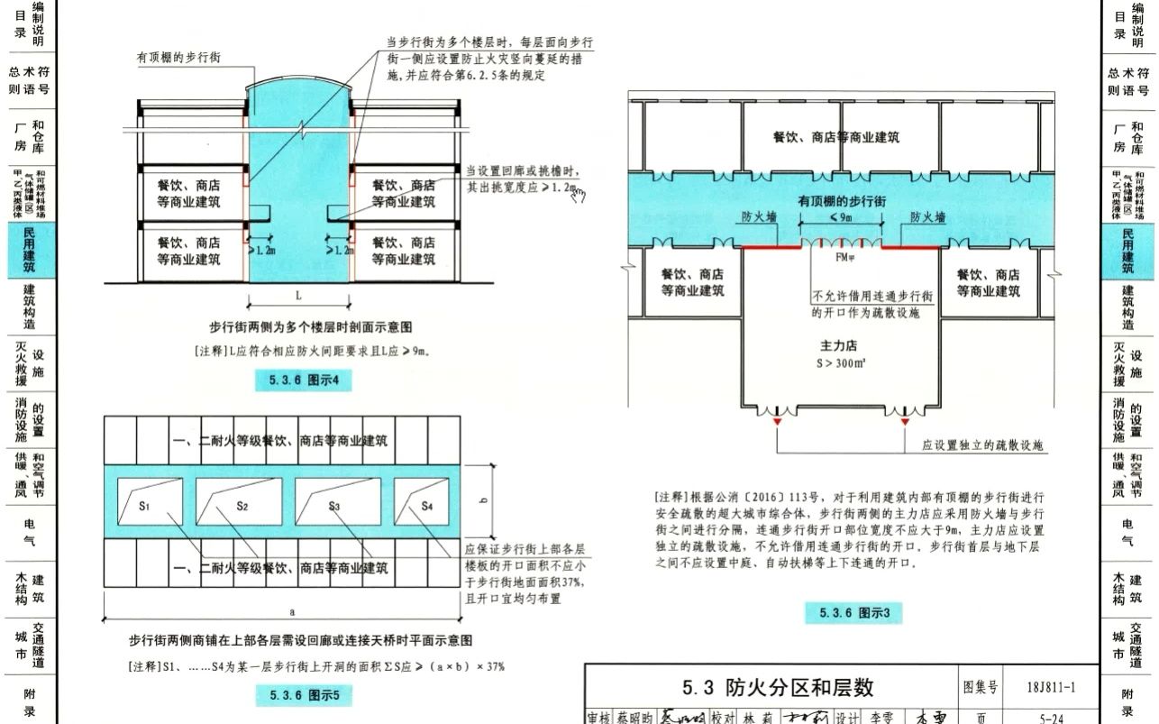 《建筑设计防火规范》答疑步行街和疏散走道辨析哔哩哔哩bilibili