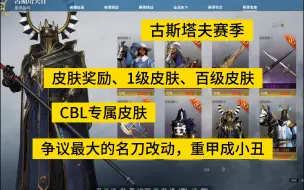 Download Video: 【战意】古斯塔夫赛季·赛季宝库前瞻、符文改动，百级皮肤，1级皮肤前瞻