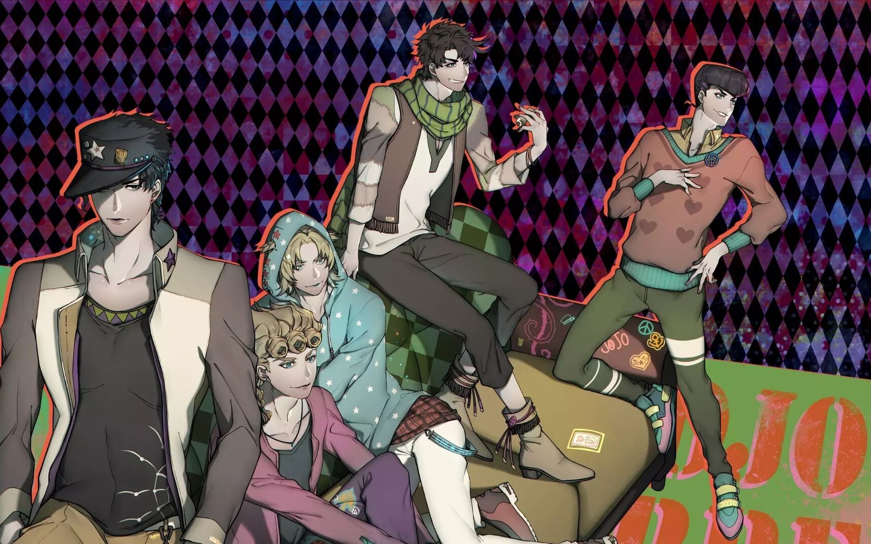 jojo永世的摇篮mad黄金精神传承于乔家血统乔斯达家族的摇篮