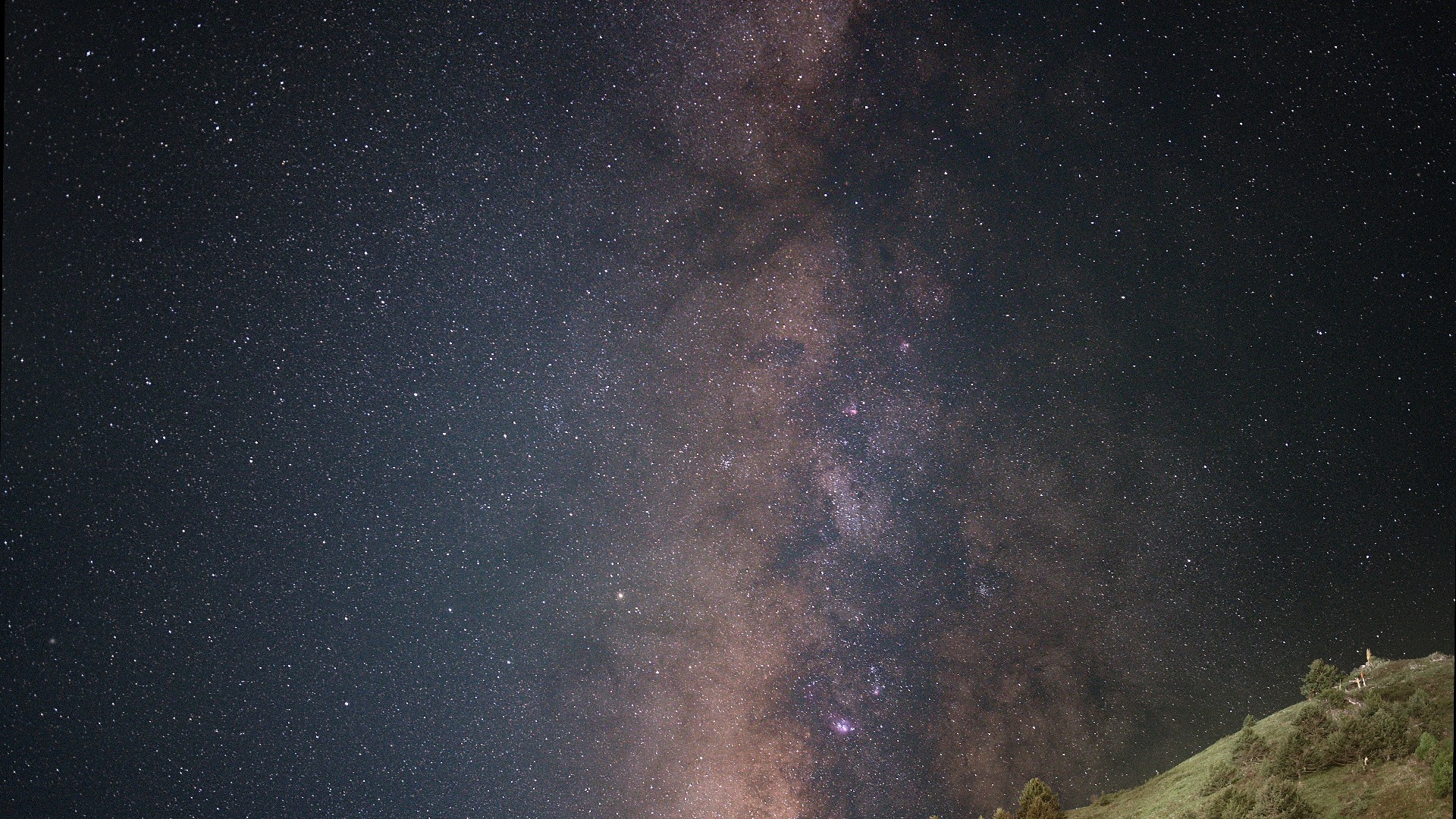 初次拍摄星空能拍成什么样呢