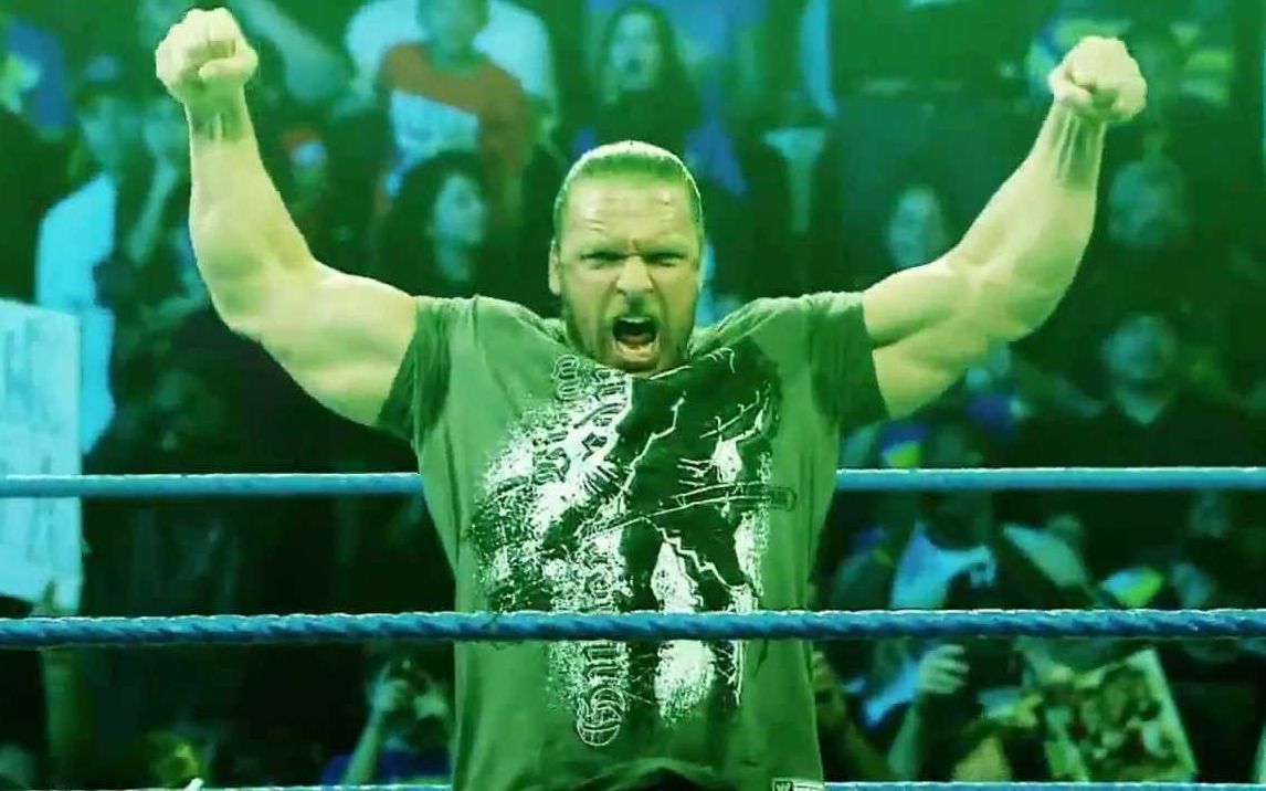 【wwe】triple h用"恶劣态度"的方式告诉你 自己为何是"游戏主宰"