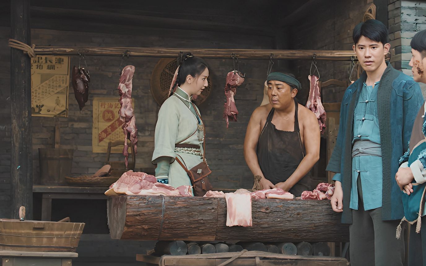 [图]祖传案板剁肉100年从不沾血水，姑娘一眼便看出里面大有乾坤