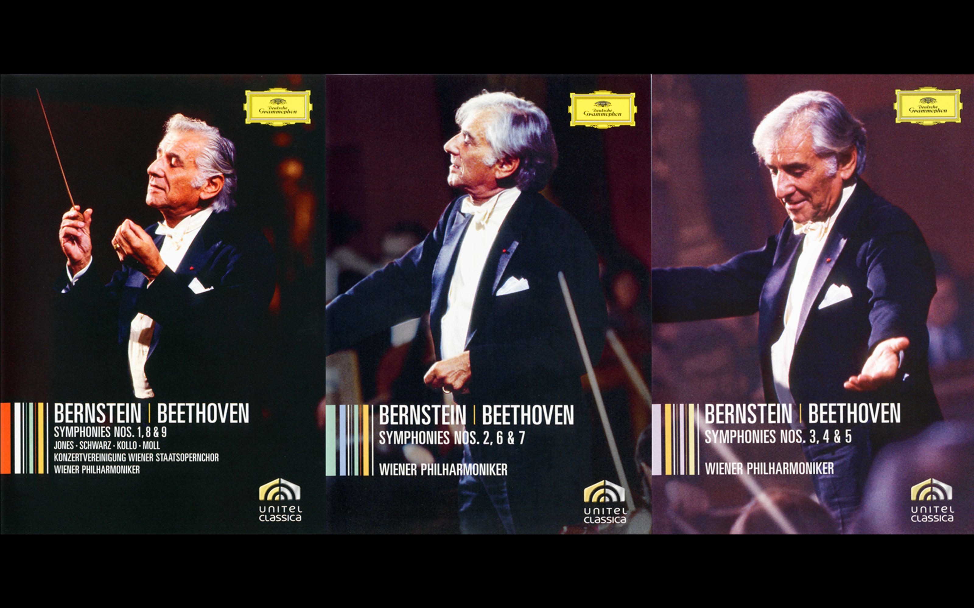 [图]【DG古典】伯恩斯坦與維也納愛樂樂團 - 貝多芬交響曲全集 Bernstein - Beethoven: The Symphonies【1080P高清】