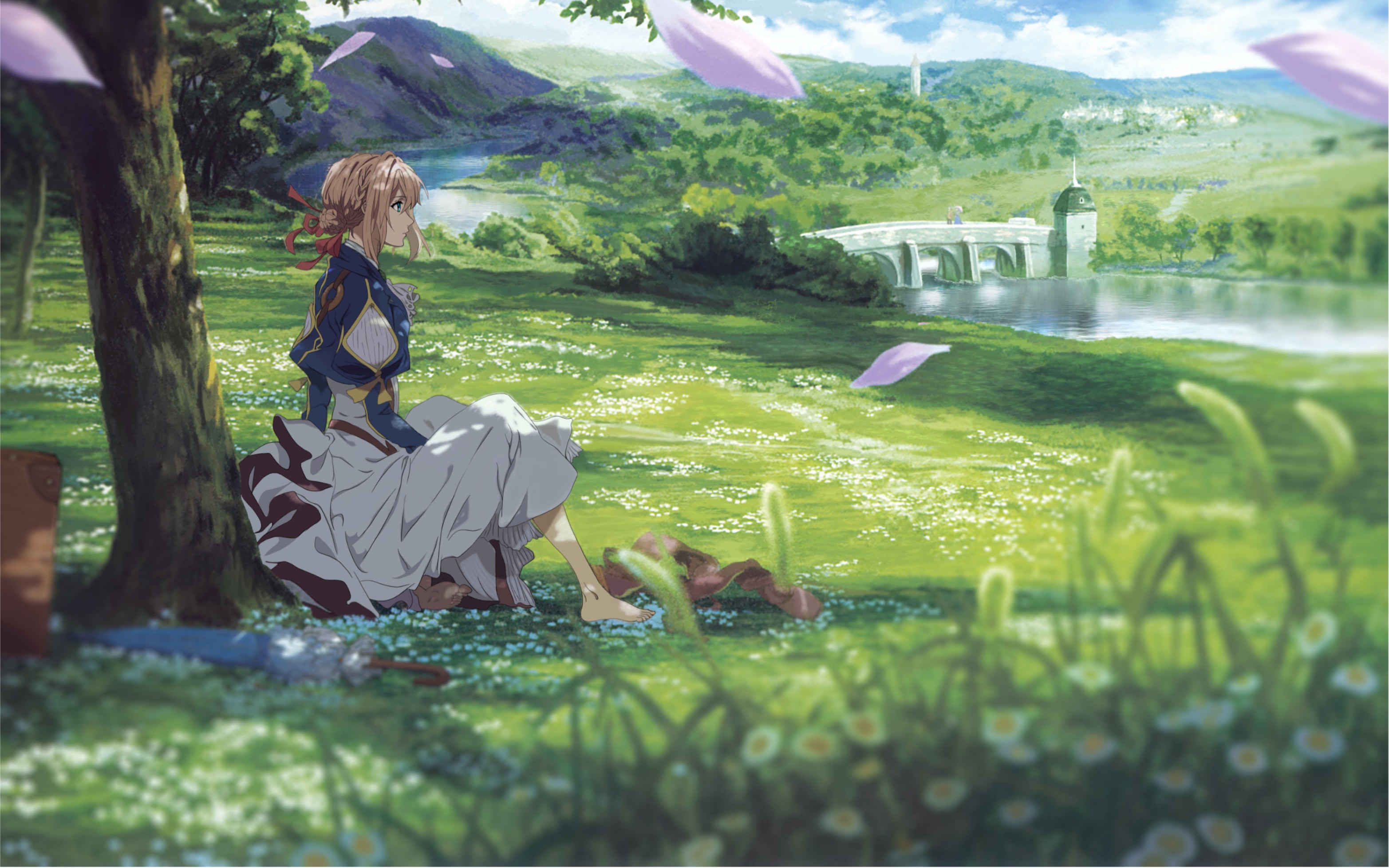 【紫罗兰永恒花园】微妹战斗场面!_哔哩哔哩_bilibili