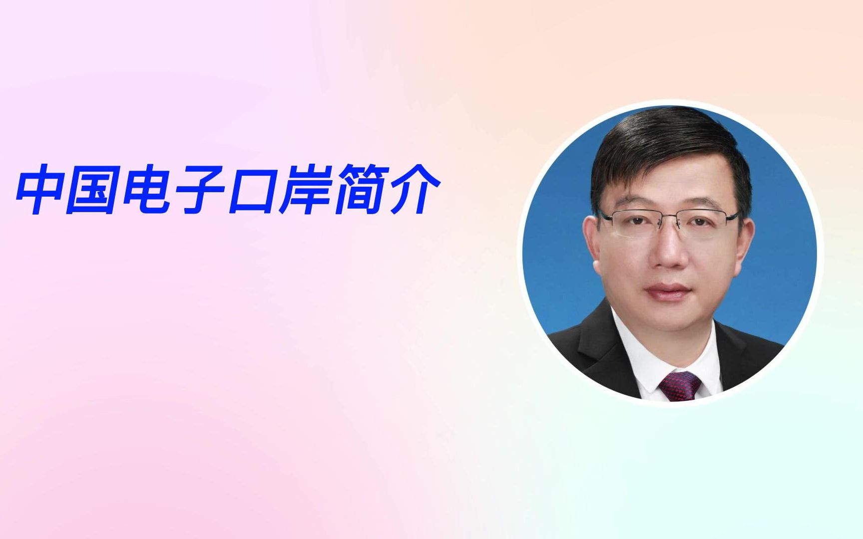 中国电子口岸横屏哔哩哔哩bilibili