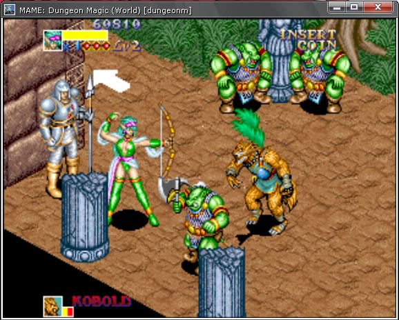 旧国的骑士街机光明使者精灵一命通关视频