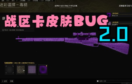 [图]已修复【战区】最新跨代复制皮肤BUG 2.0版本 *无需本体，需要队友，成功率极低*