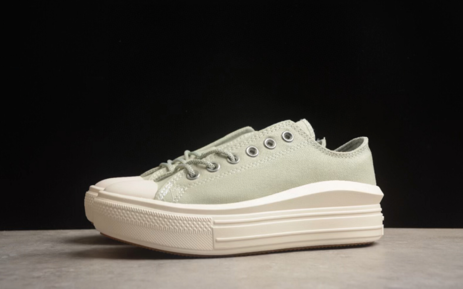 匡威 coverse all star move 抹茶绿超轻云朵鞋 a03558c