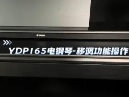 Tải video: 雅马哈YDP165电钢琴移调功能操作