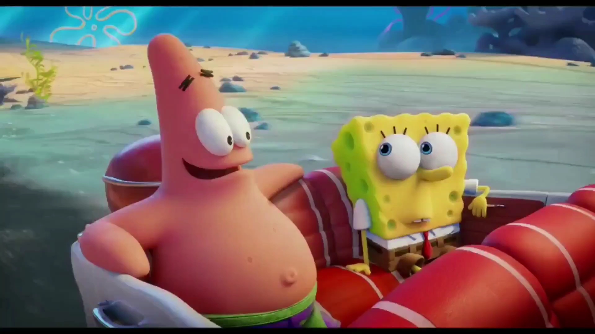 这就是派大星和海绵宝宝的友情嘛