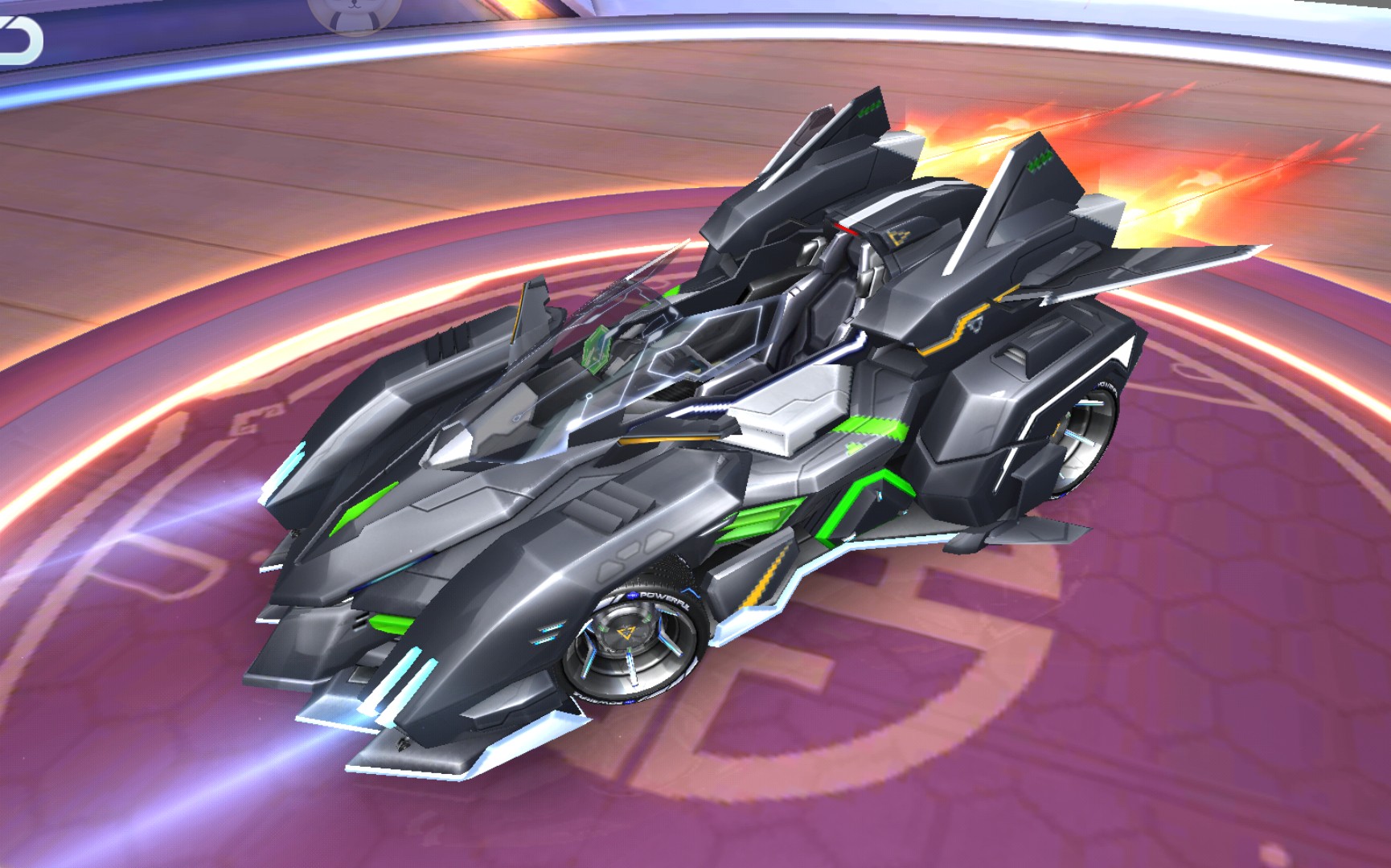 qq飞车手游 荣耀勋章新车【幻影战神】左左左左改装测试