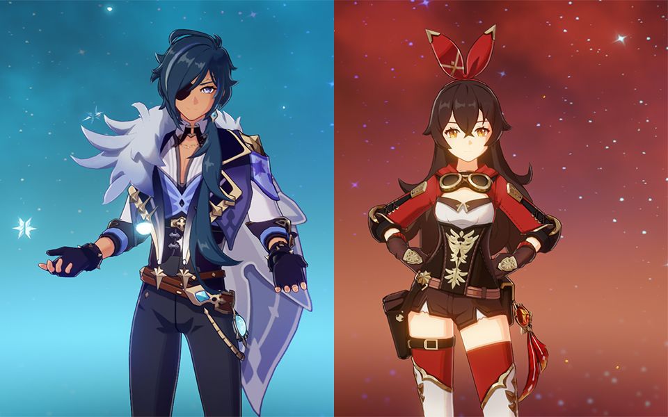 厨力放出原神/满命满天赋凯亚安柏纪念w