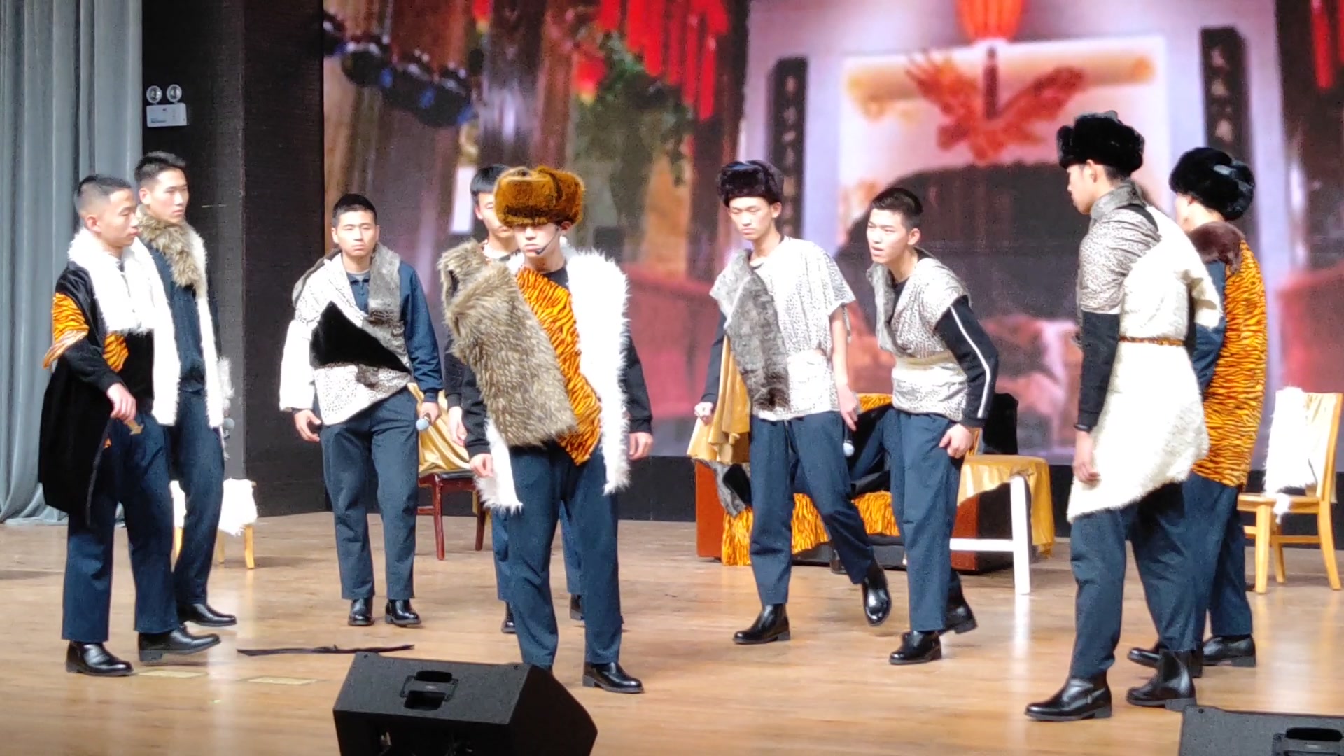 石家庄二中青少年航空学校主演话剧林海雪原