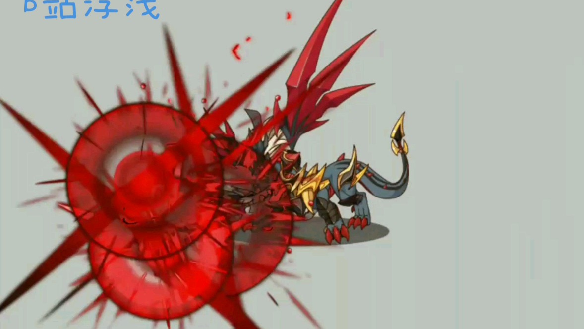 新皮肤噬魂战龙王技能特效预览洛克王国