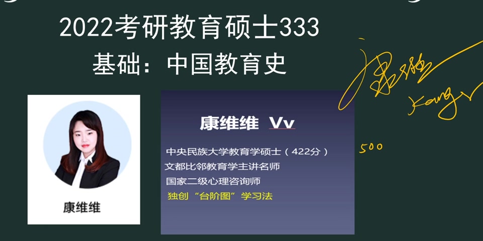 [图]2022年考研 多机构 全程班《教育综合》教育333 教育311 综合基础班 中国教育史