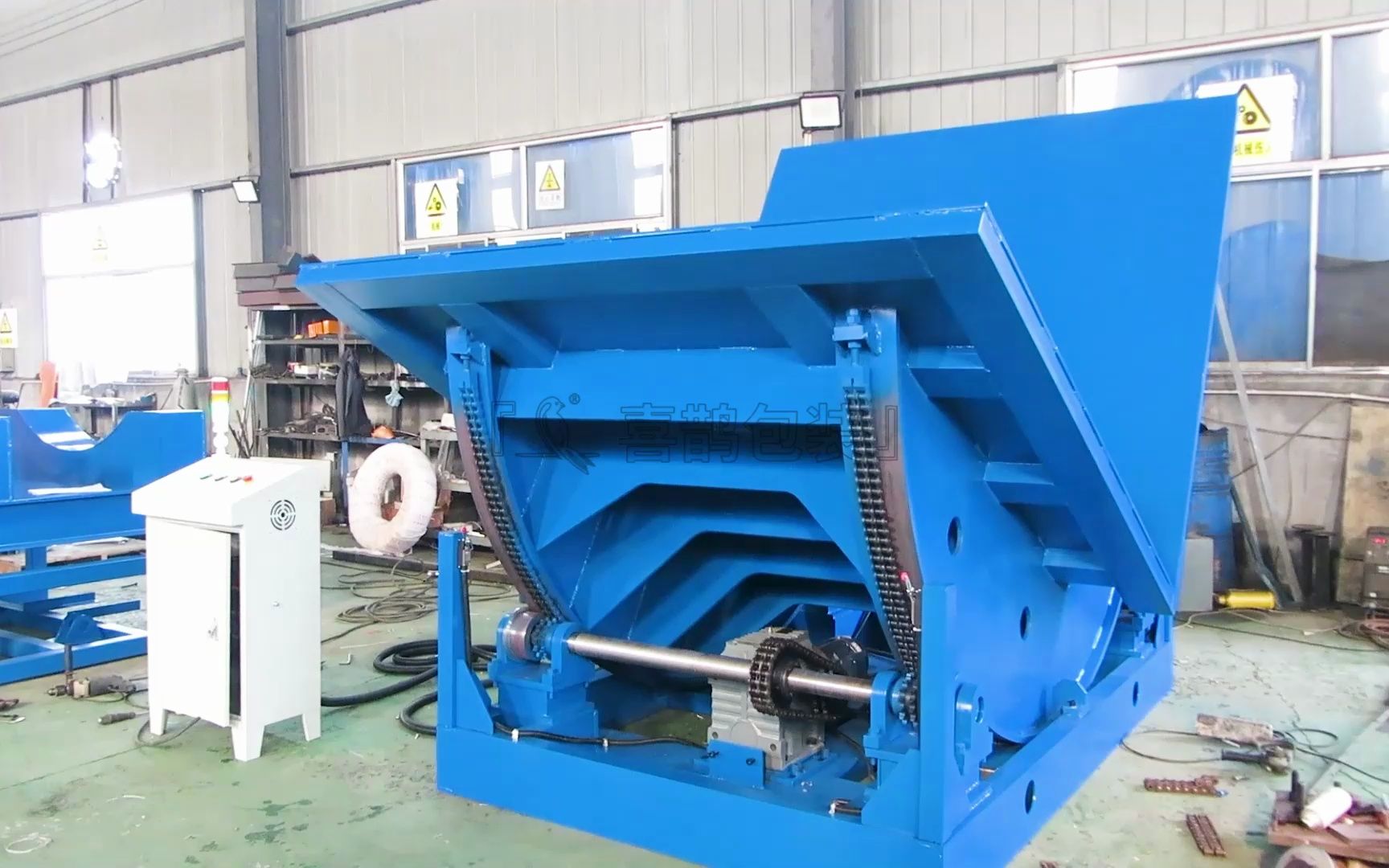 带指示灯90度翻转机