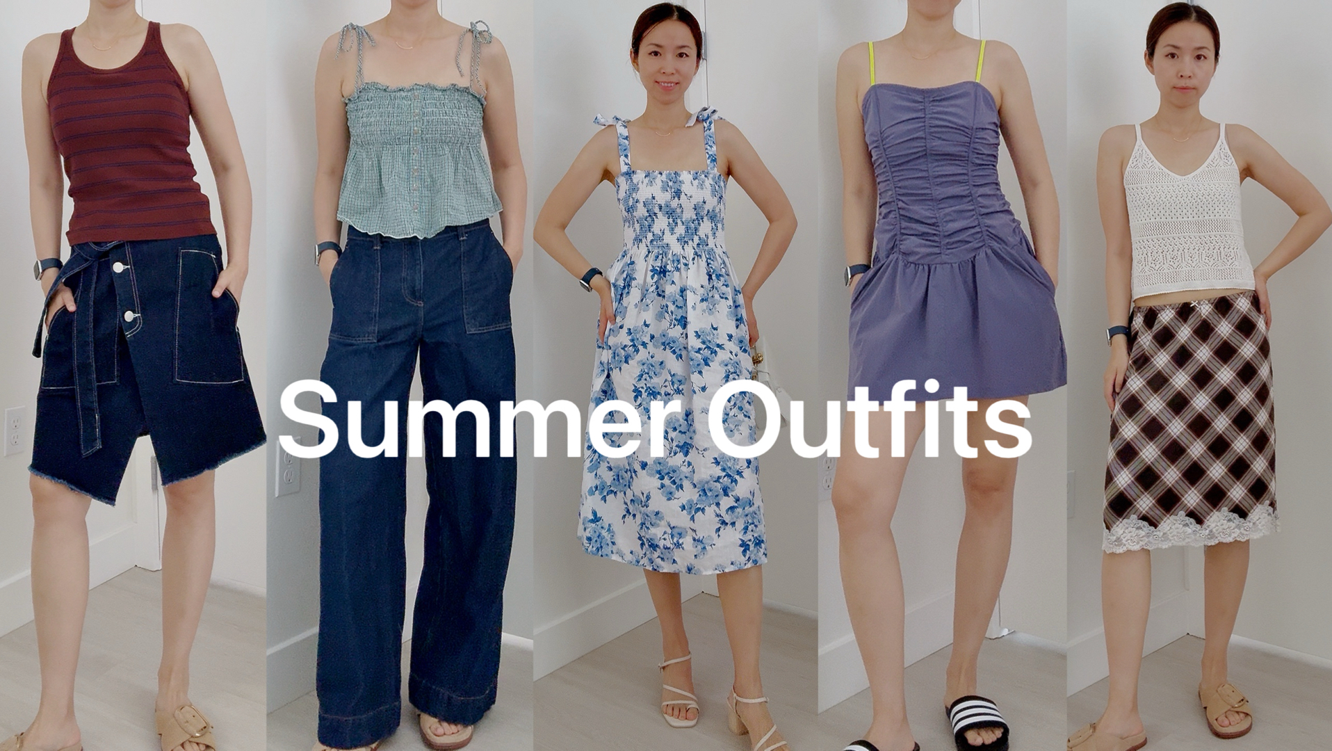 夏季购物报告｜最近买到的好看小吊带！Uniqlo Aritzia Anthropologie American Eagle试穿分享