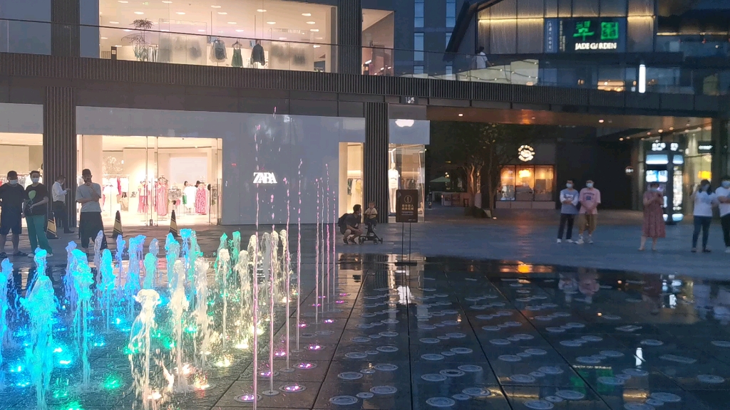 成都太古里喷泉2022.5.25