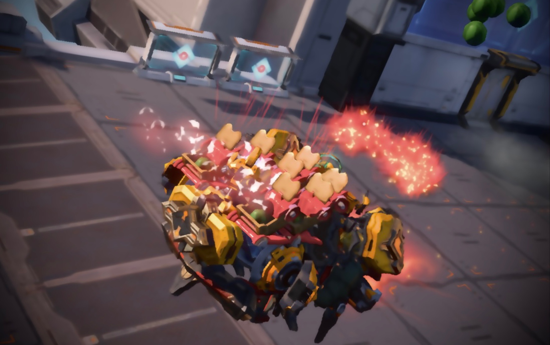 重装上阵:高速跳跃迫击炮,横跨擂台轰炸_哔哩哔哩_bilibili