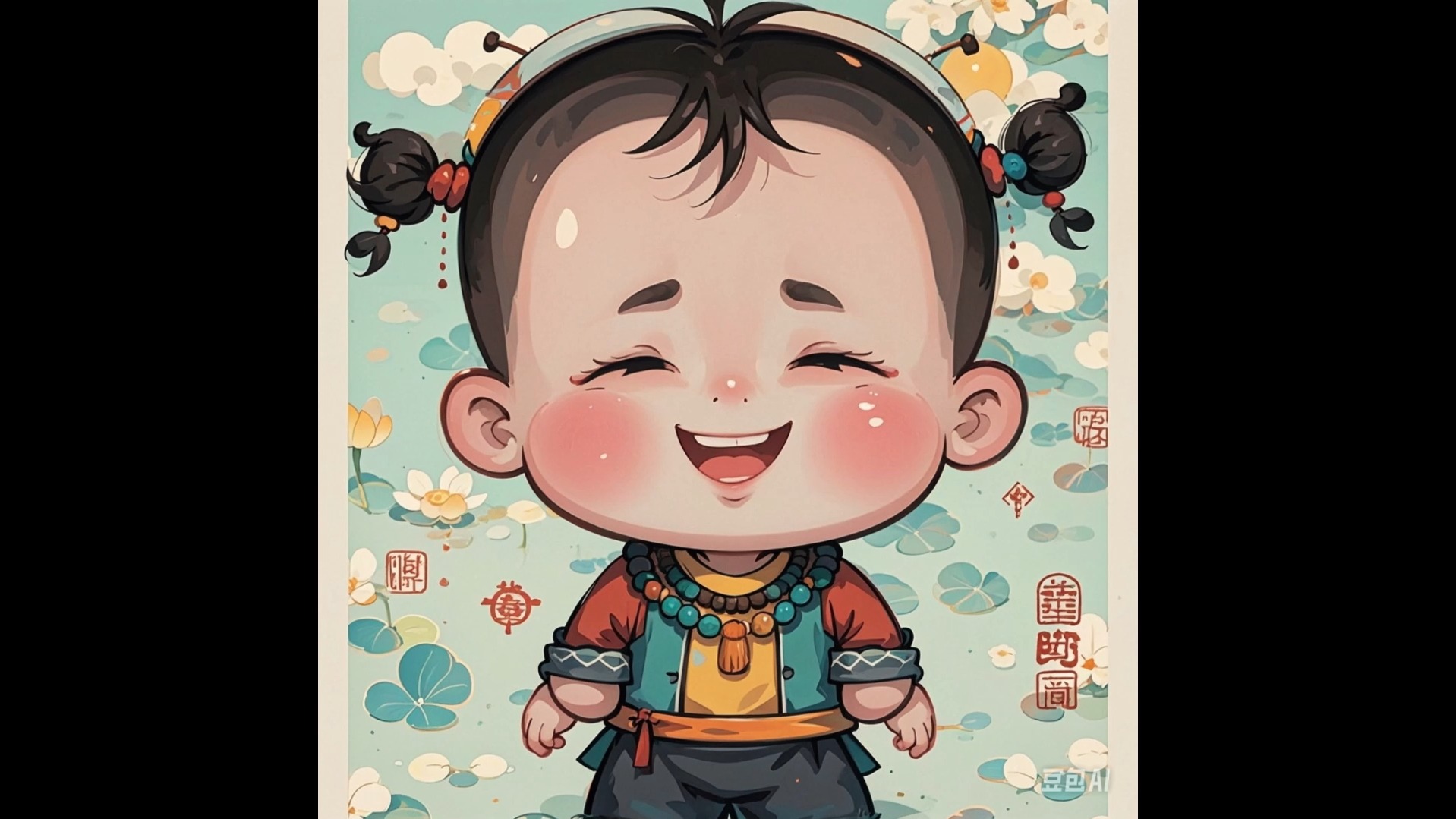 q版人物 #莫生气