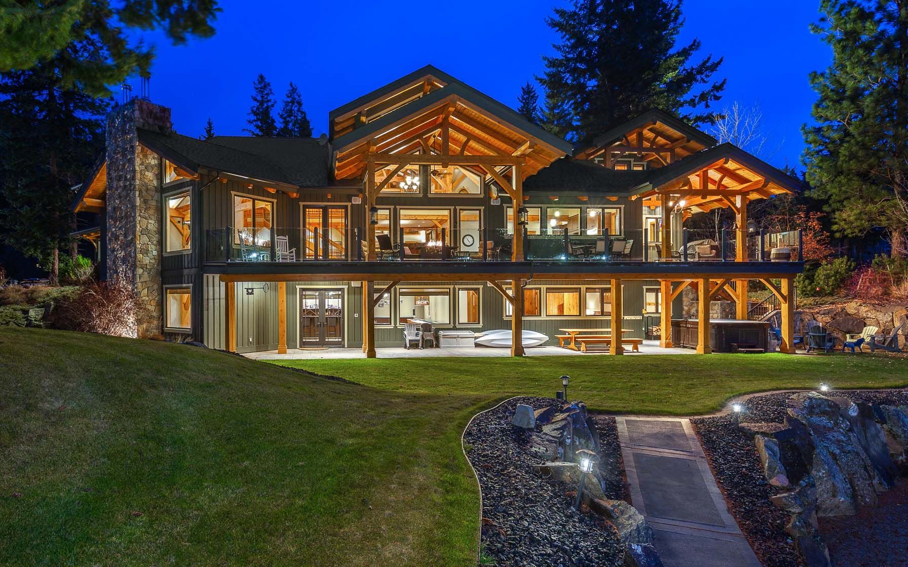 位于加拿大princeton的一座美丽木结构湖滨别墅|112 lockie road