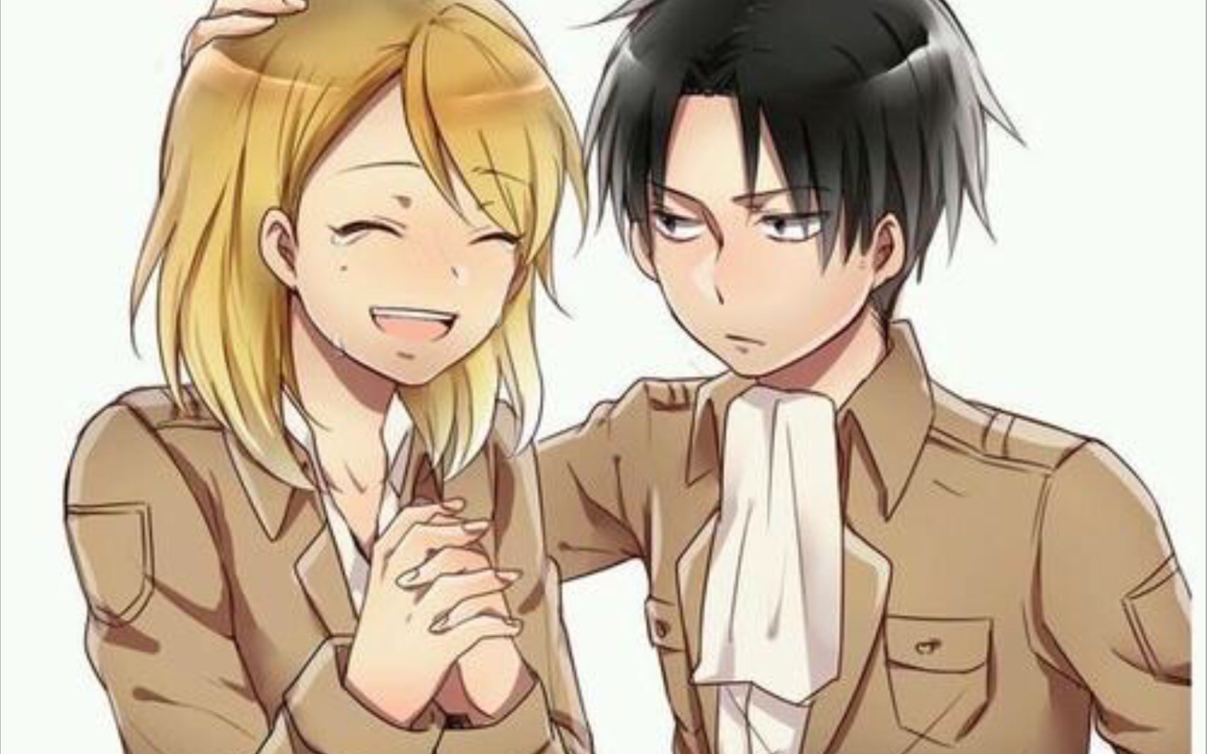 的我终于找到了佩特拉妹妹当初单撩兵长的实锤佩妹555真的好可惜啊