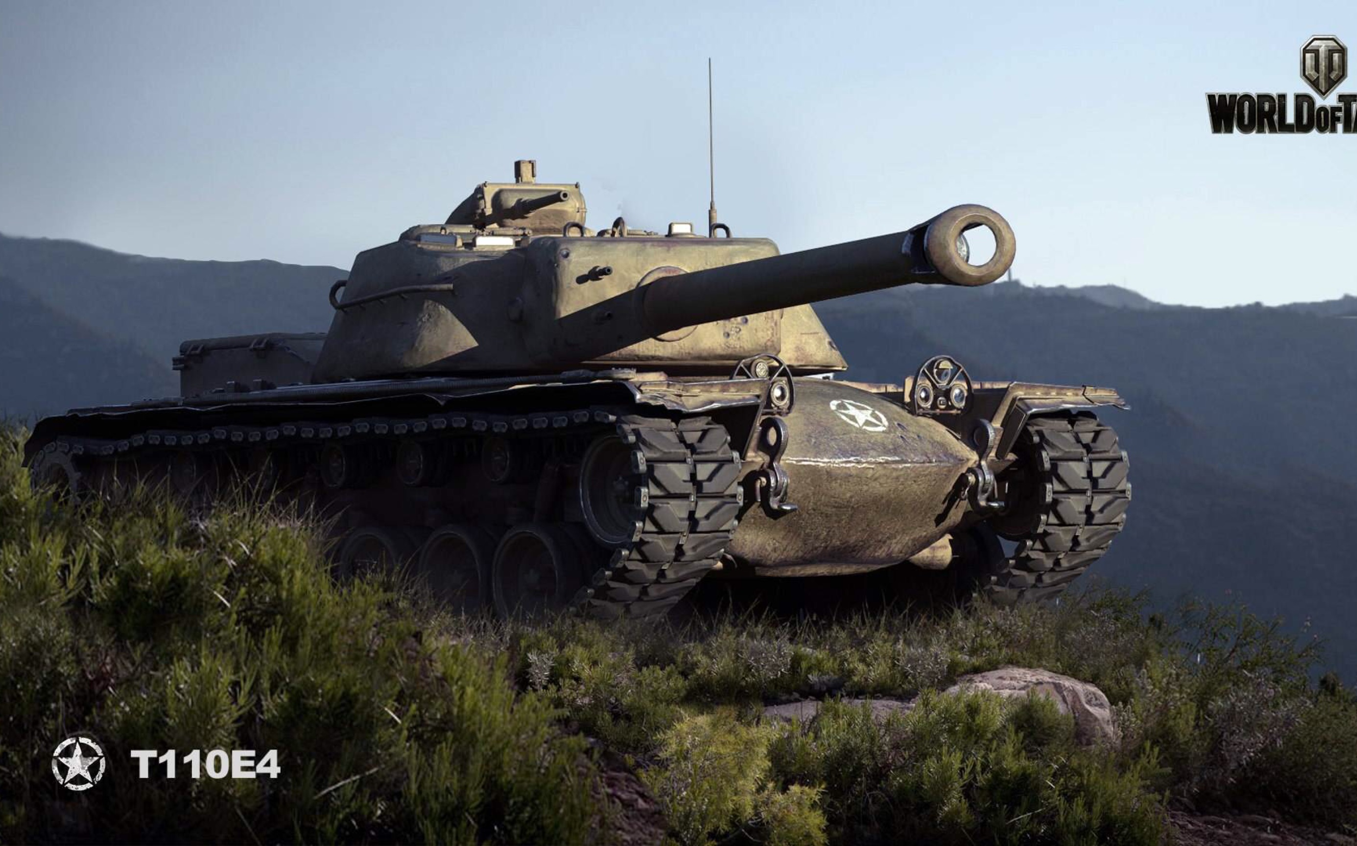 坦克世界闪电战(t110e4)—是谁!是谁!是谁!就是正义的美利坚e4!