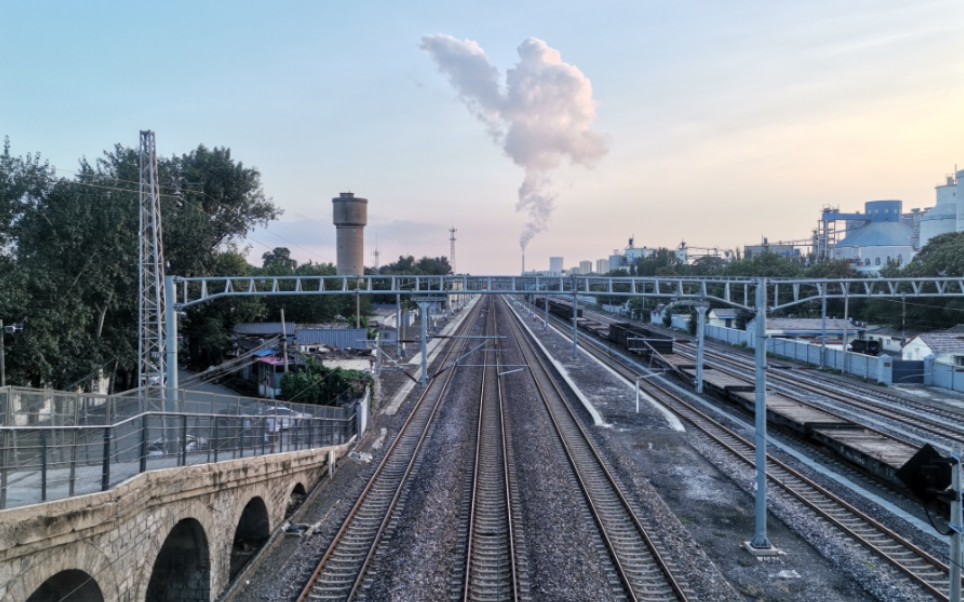 京广铁路琉璃河站拍车④初见df8b 5200