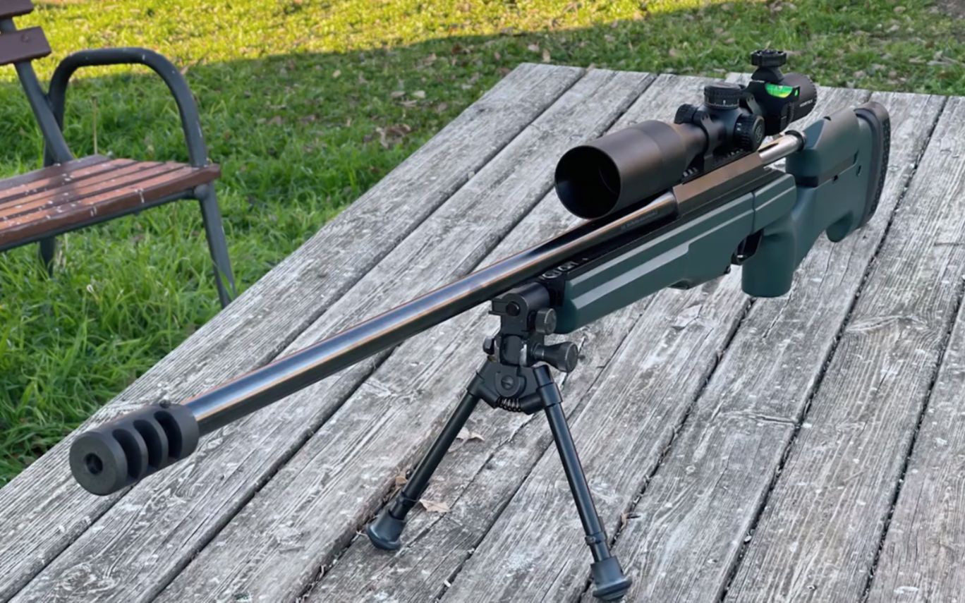 芬兰之星萨科trg-42狙击步枪,拥有精湛的工艺,最大对手是awm