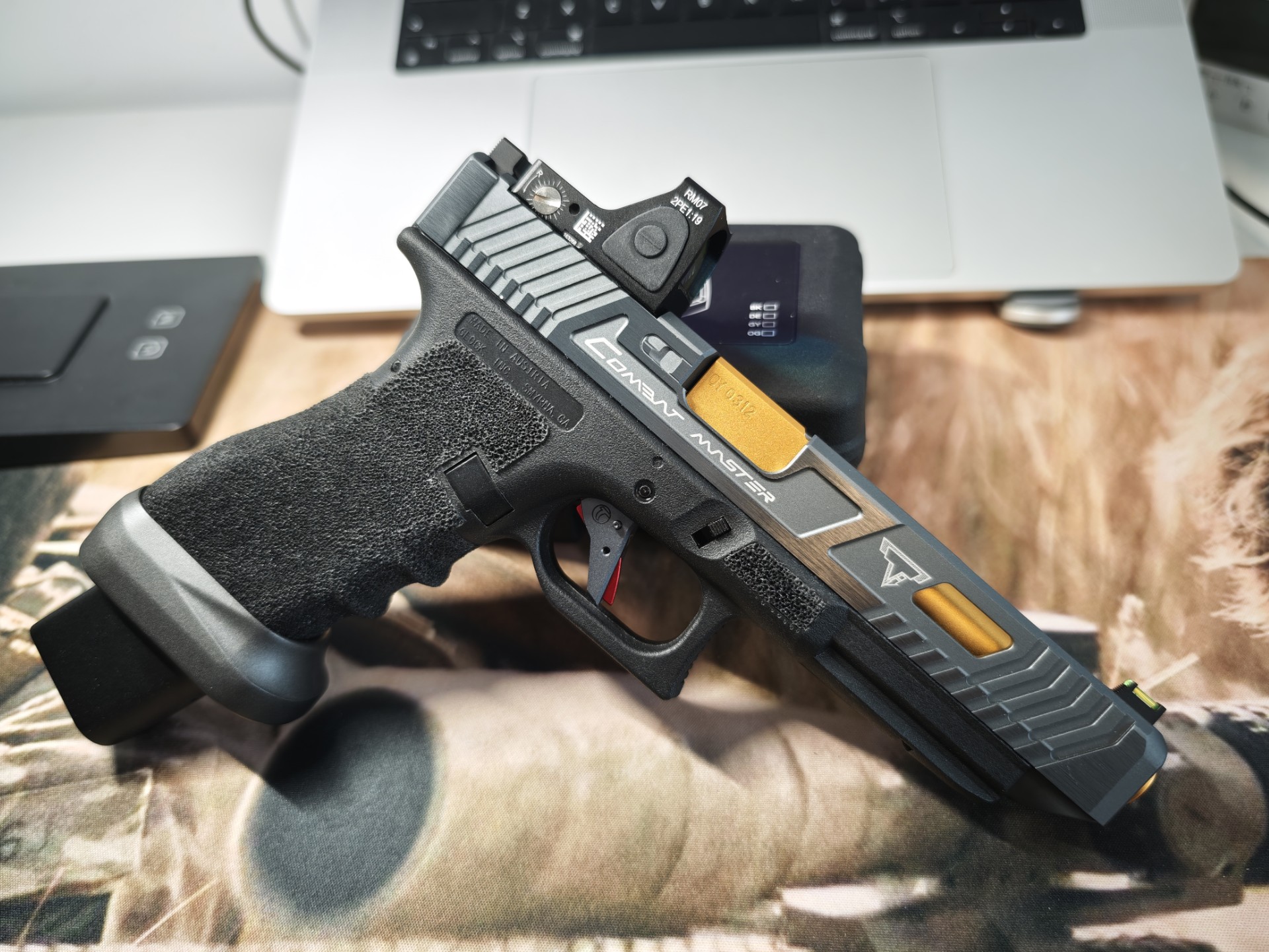 最新批次oy g34 tti安装rmr光学红点瞄具