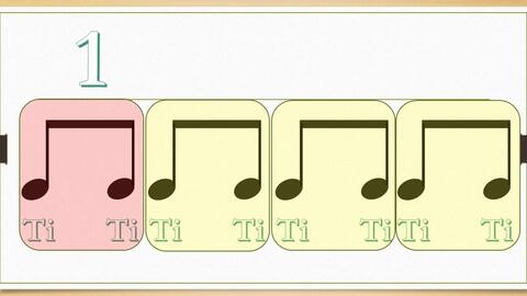 八分音符和四分音符节奏组合练习1 八分音符和四分音符节奏练习1 哔哩哔哩 Bilibili