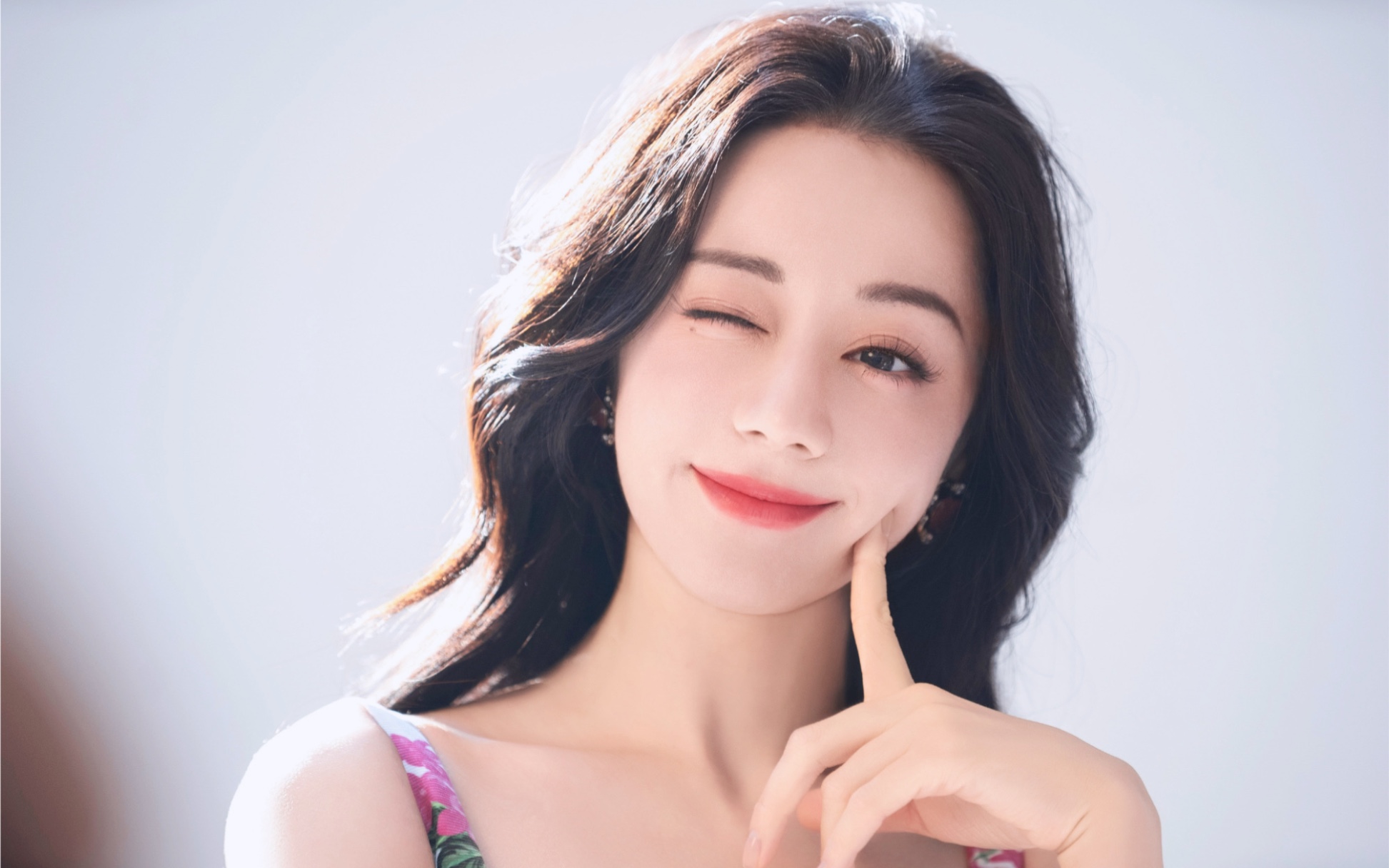 【迪丽热巴】花少海报拍摄花絮～花仙子