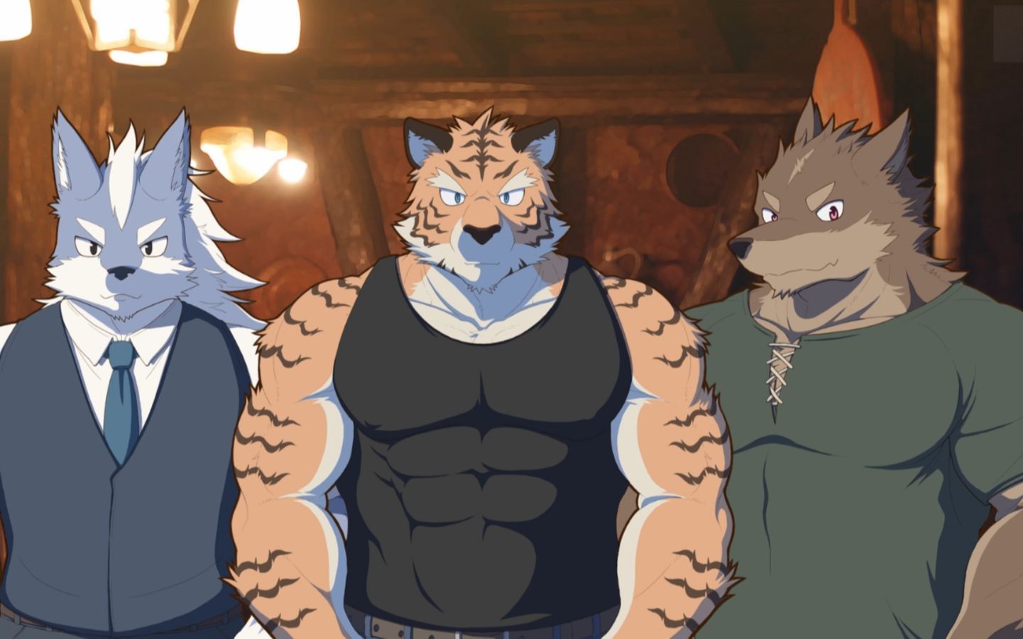 {新宇阁下}秘密:礁湖重置版 ep1温馨小镇遇见的狼虎兽人?