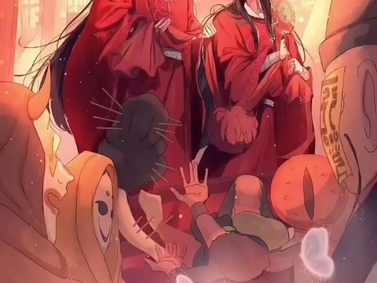 天官赐福 #原耽 "仙乐,你有一个非常忠诚的信徒.