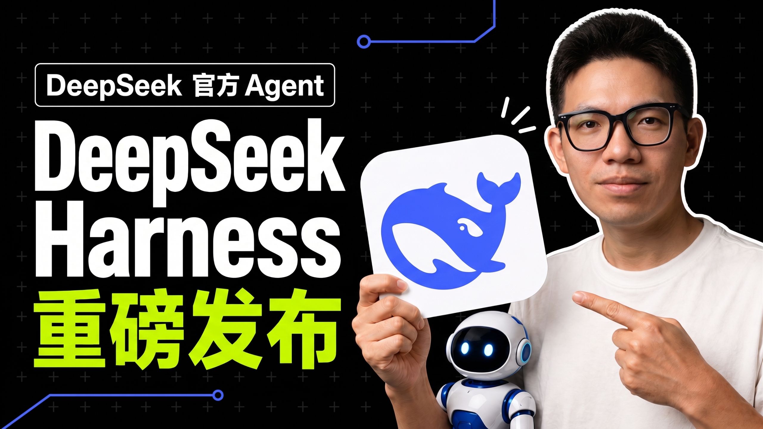 DeepSeek Harness 重磅发布！一切皆插件！万物皆可DIY ！！