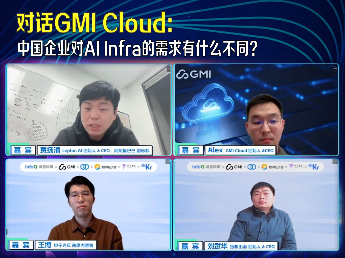 对话GMI Cloud:中国企业对AI Infra的需求有什么不同?哔哩哔哩bilibili