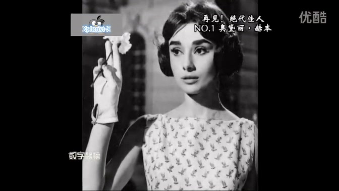 《数字飙榜:十大好莱坞璀璨女星》之奥黛丽.赫本哔哩哔哩bilibili