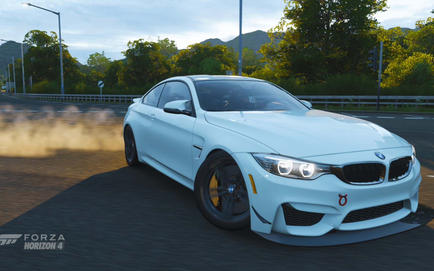 地平线4漂移宝马第一三视角