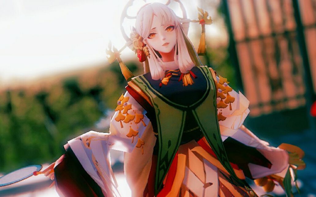 阴阳师mmd稻荷神御馔津奉祝舞乐四合庄上