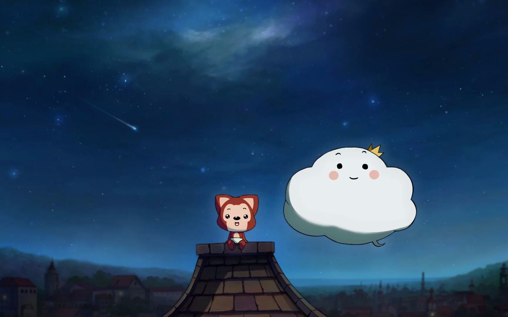 【阿狸梦之岛我的云】温暖治愈阿狸,我一直相信童话,你呢?