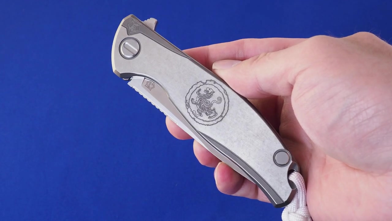 俄罗斯刀厂熊头 shirogorov f95 cd 白虎 中国限量_哔哩哔哩_bilibili