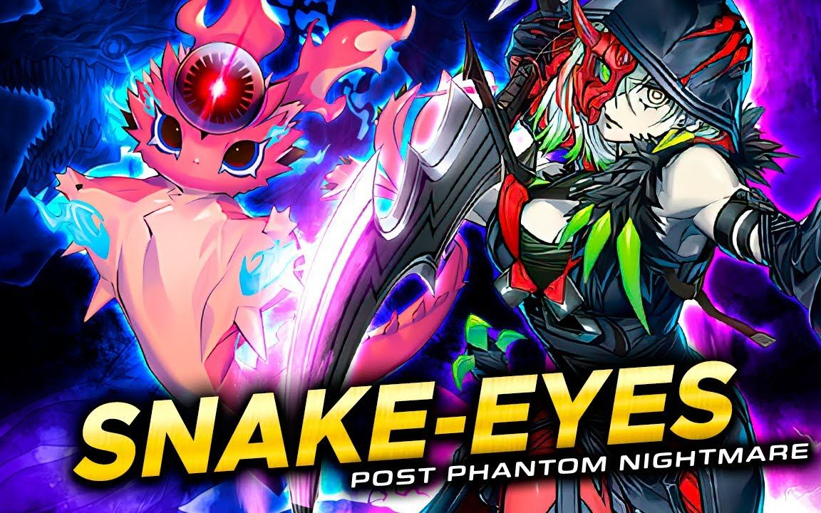 游戏王 经历补强后的罪宝蛇眼卡组思路分享 snake-eyes deck pure