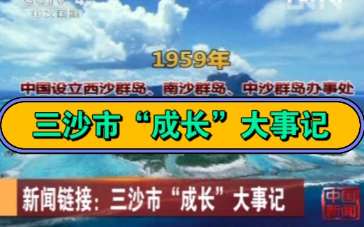 三沙市“成长”大事记【大事记】2012哔哩哔哩bilibili