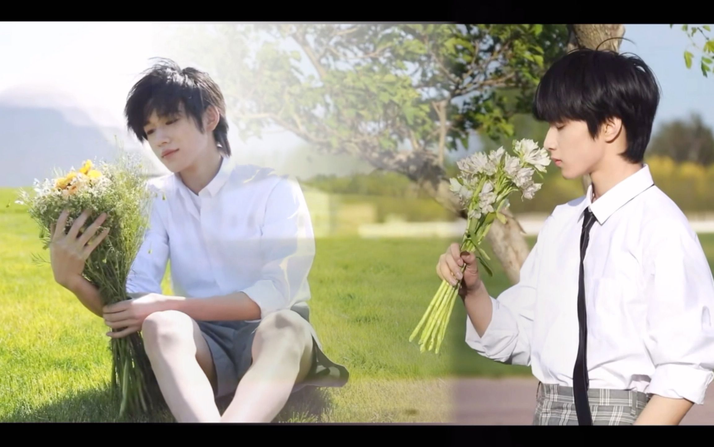 【文轩】同行向南北,星光落手背.