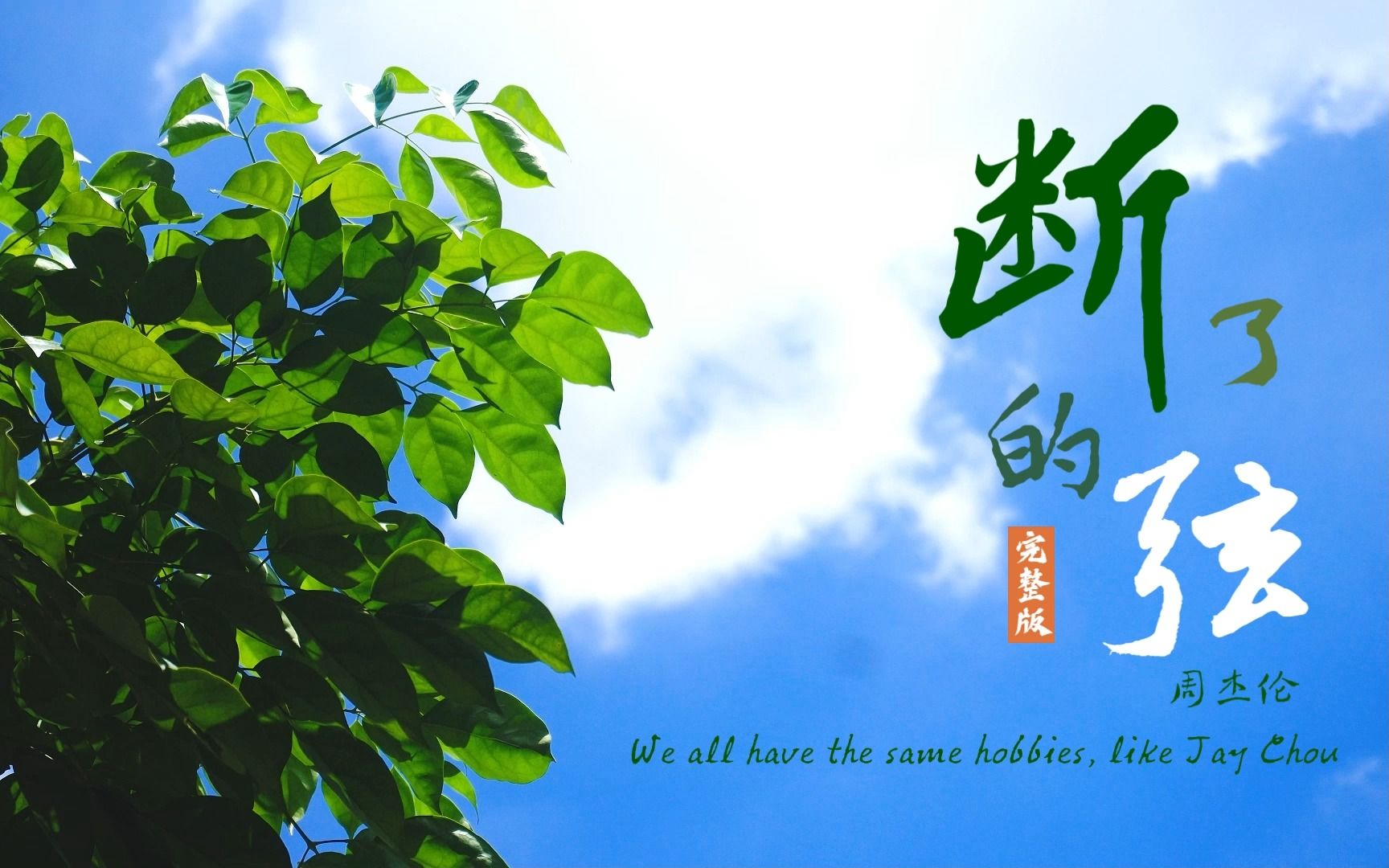 《断了的弦》是《寻找周杰伦》中的主题曲,清新小碑请品曲风,说明失去