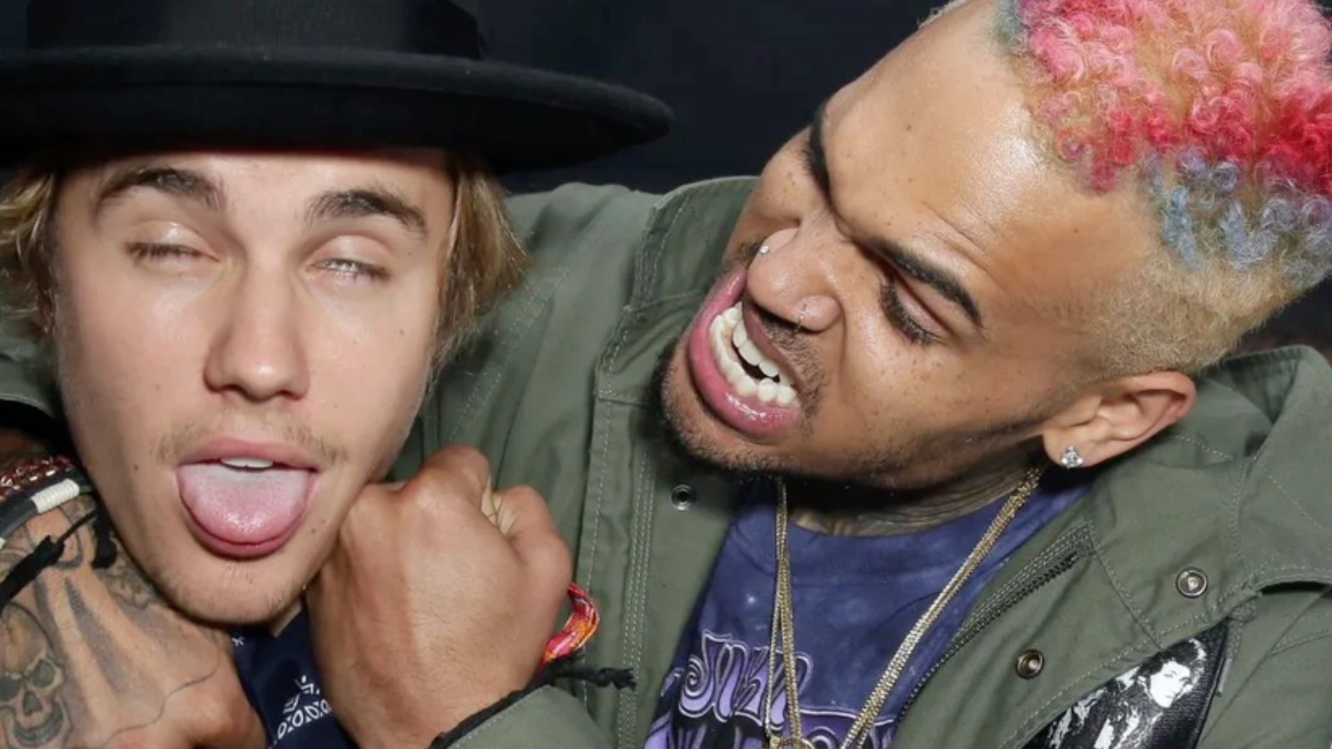 chris brown新专弃曲和justin bieber 合作《double negative》